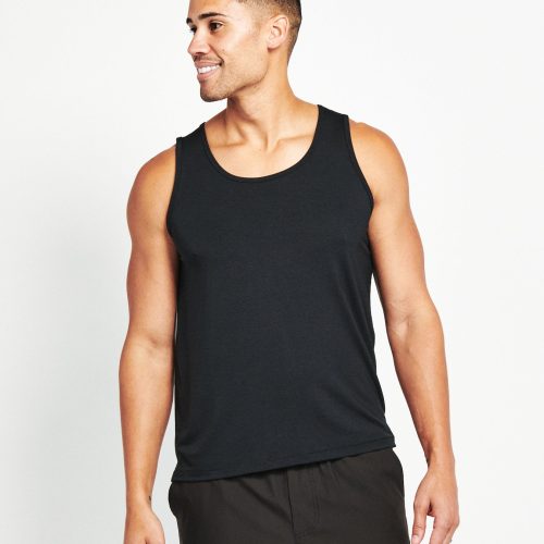 TASC MEN'S RECESS RUNNING TANK CLEARANCE 001 BLACK