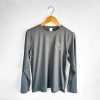 PR GEAR MEN'S PRO LOGO LONG SLEEVE 2.0 - HEATHER BLACK S