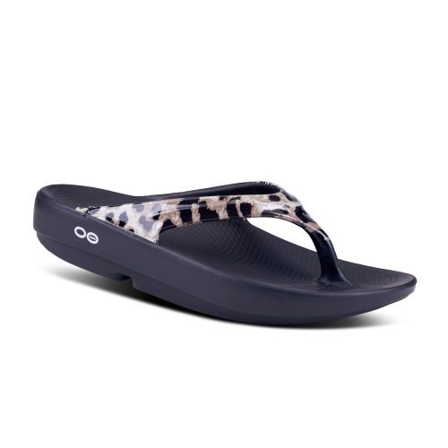 OOFOS WOMEN'S OOLALA LIMITED SANDAL - CHEETAH 5.0