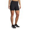 BROOKS WOMEN'S METHOD 5" SHORT TIGHT 2.0 001 BLACK