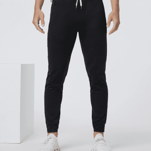 VUORI MEN'S PONTO PERFORMANCE JOGGER - HBK BLACK HEATHER HBK HEATHER BLACK