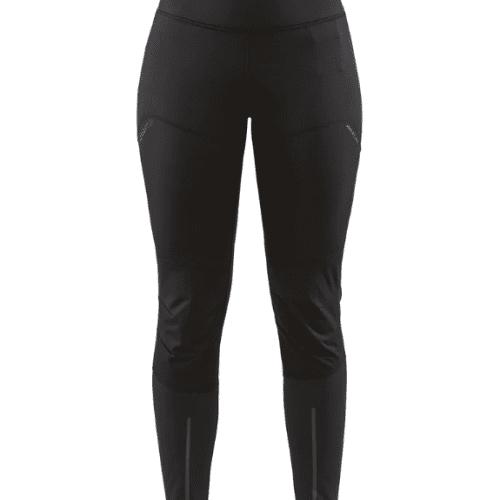 CRAFT WOMEN'S ADV ESSENCE WIND TIGHTS BLACK