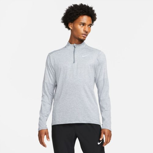 NIKE MEN'S ELEMENT 1/2 ZIP - 084 SMOKE GREY/GREY FOG S