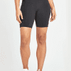 OISELLE WOMEN'S MID LENGTH POCKET JOGGER SHORT BLACK