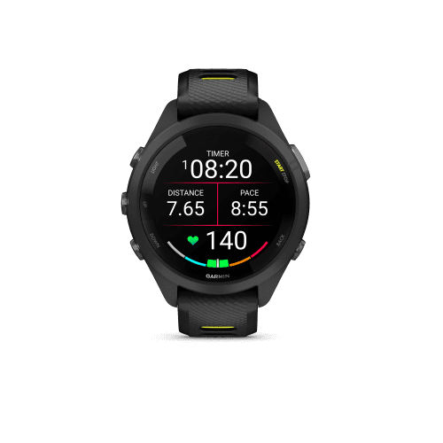 GARMIN FORERUNNER 265S BLACK/AMP YELLOW