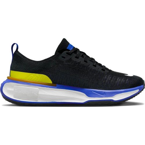 NIKE MEN'S INVINCIBLE RUN 3 - D - 003 BLACK/WHITE/RACER BLUE 7.0