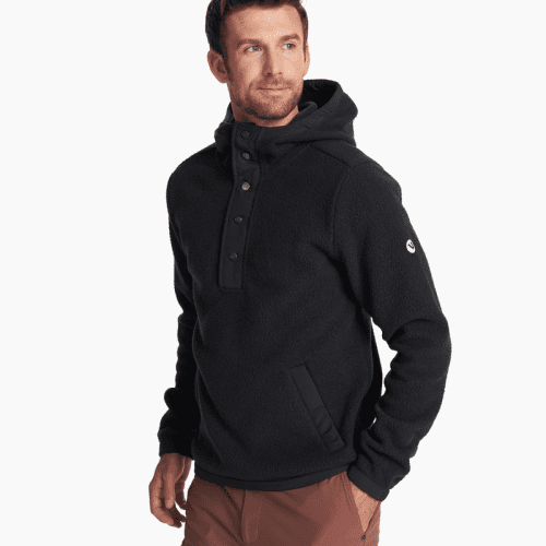 VUORI MEN'S MORROW HOODIE - BLK BLACK S