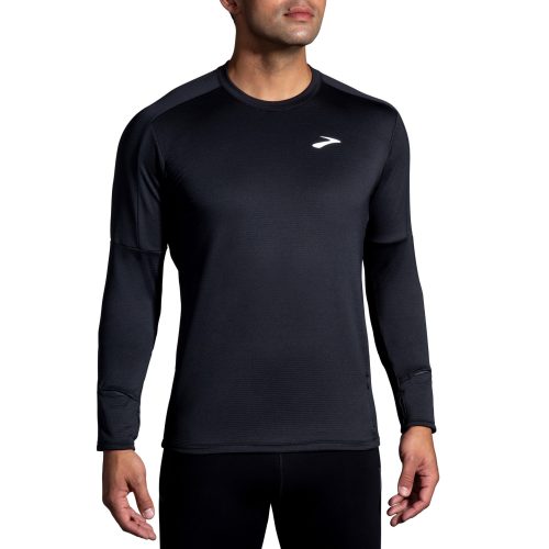 BROOKS MEN'S NOTCH THERMAL LS 2.0 001 BLACK