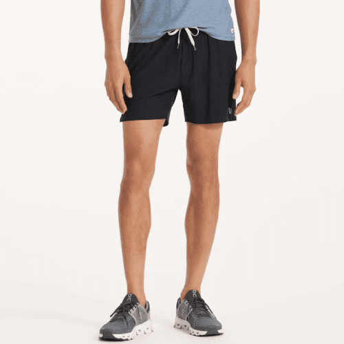 VUORI MEN'S COURSE RUN SHORT BLK BLACK