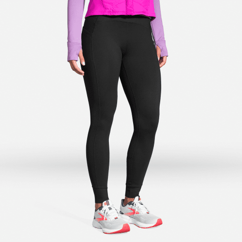 BROOKS WOMEN'S MOMENTUM THERMAL TIGHT 001 BLACK