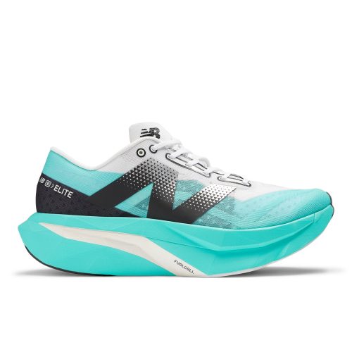 NEW BALANCE MEN'S SUPERCOMP ELITE V4 - D - CT4 CYBER JADE WITH WHITE AND BLACK 7.0