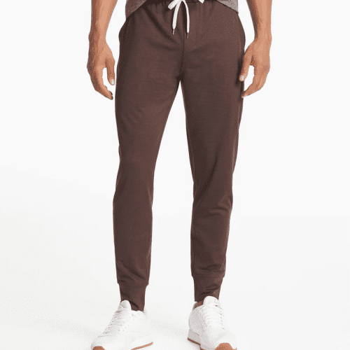 VUORI MEN'S PERFORMANCE JOGGER - HJV JAVA HEATHER XS