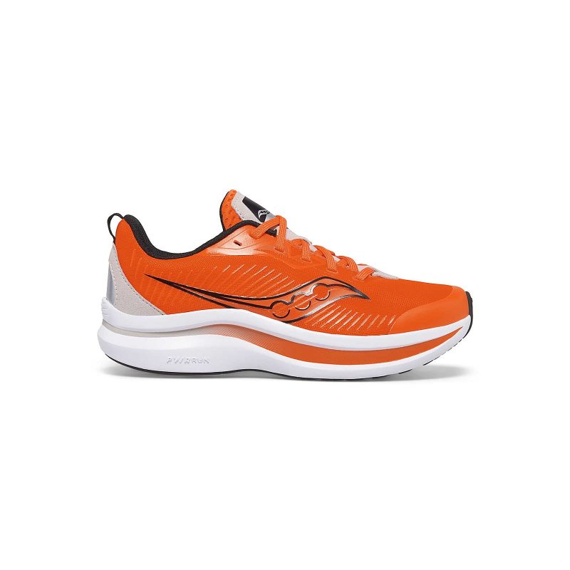 SAUCONY ENDORPHIN KIDZ - ORANGE/GREY 5.0