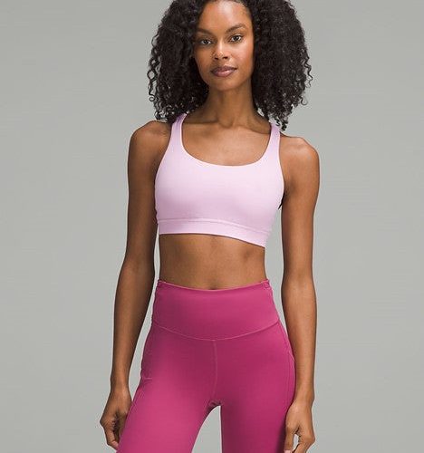 LULULEMON WOMEN'S ENERGY BRA - VITAPINK 0