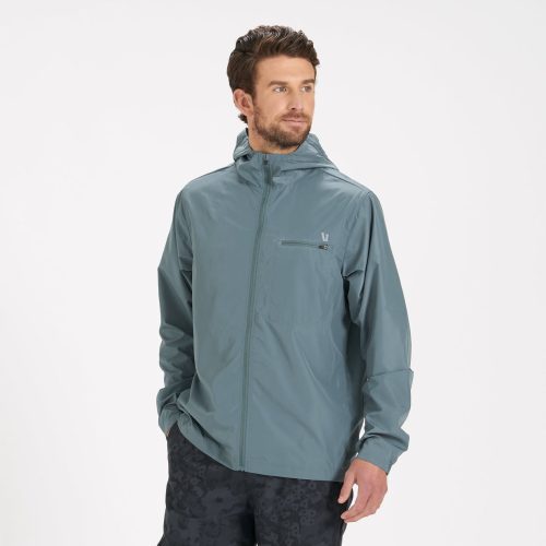 VUORI MEN'S DAYBREAK WINDBREAKER CLEARANCE SBE STEEL BLUE